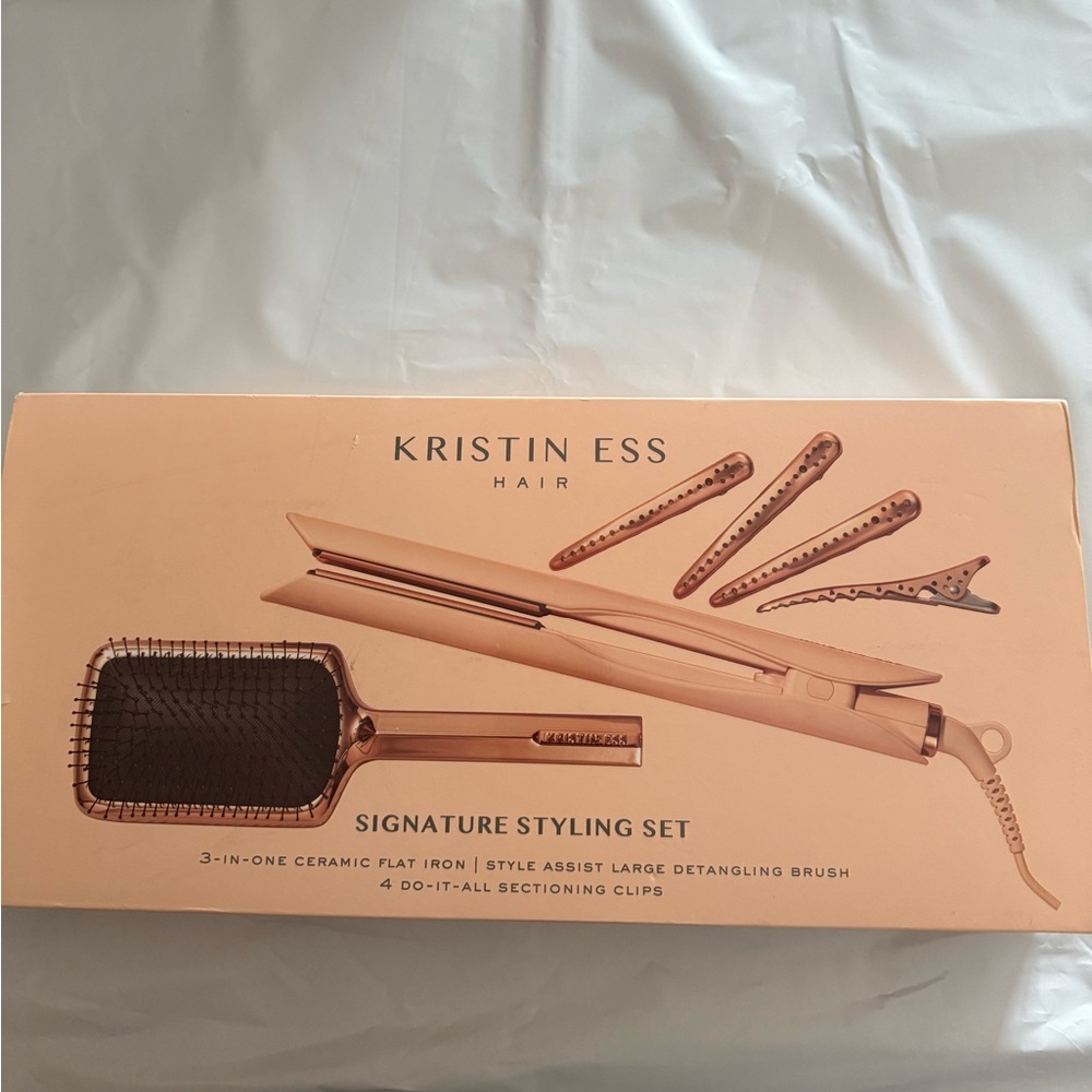 Kristin Ess Hair Signature Styling Set 3-in-1 Ceramic Flat Iron - Picture 2 of 4